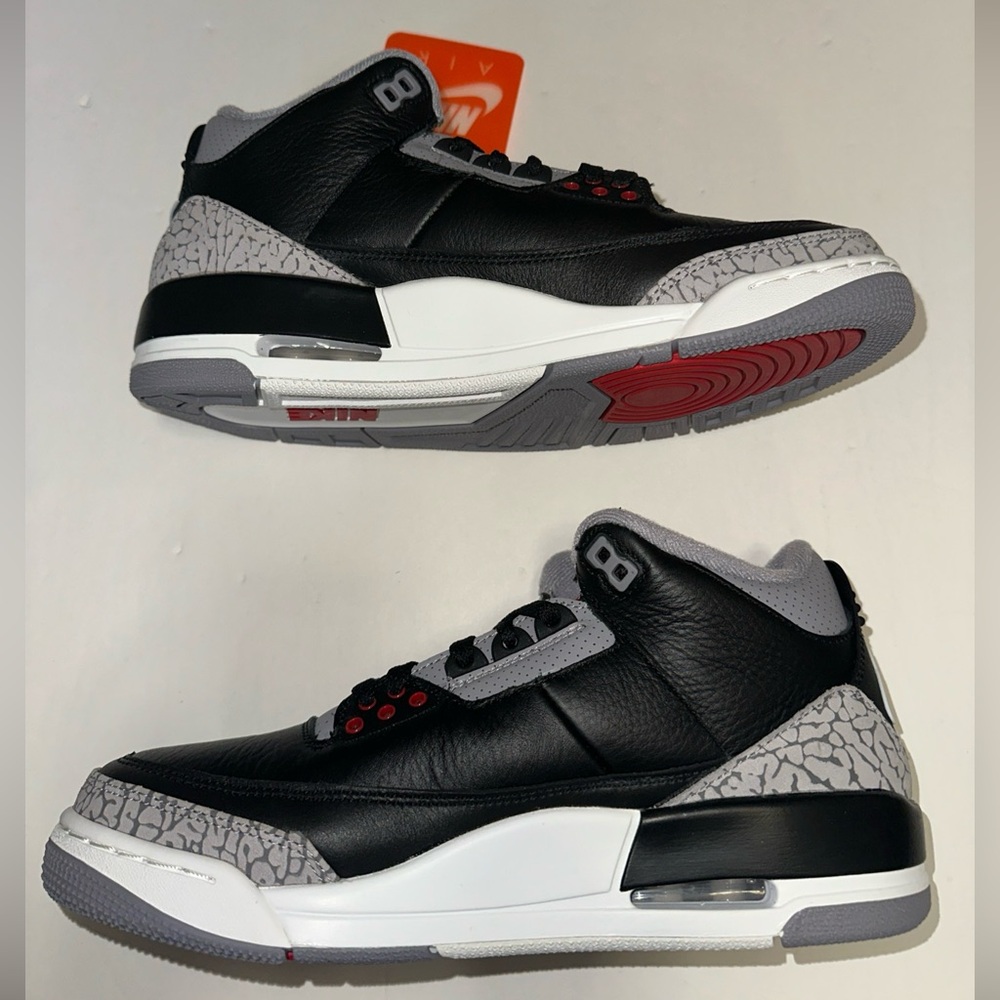 Jordan 3 Retro Black Cement 2024 - Picture 2 of 8